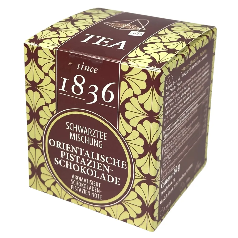 1836 Tea Orientalische Pistazien-Schokolade Schwarztee