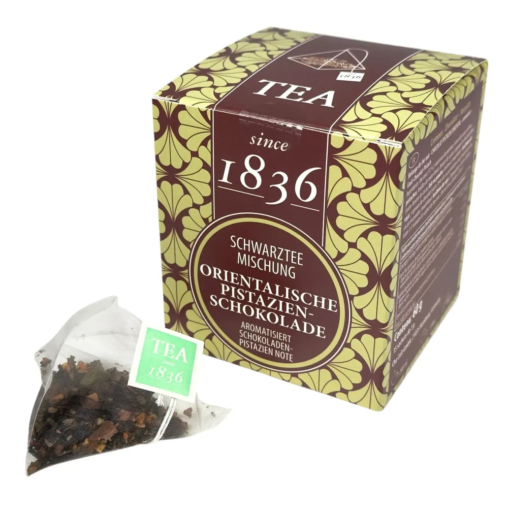 1836 Tea Orientalische Pistazien-Schokolade Schwarztee