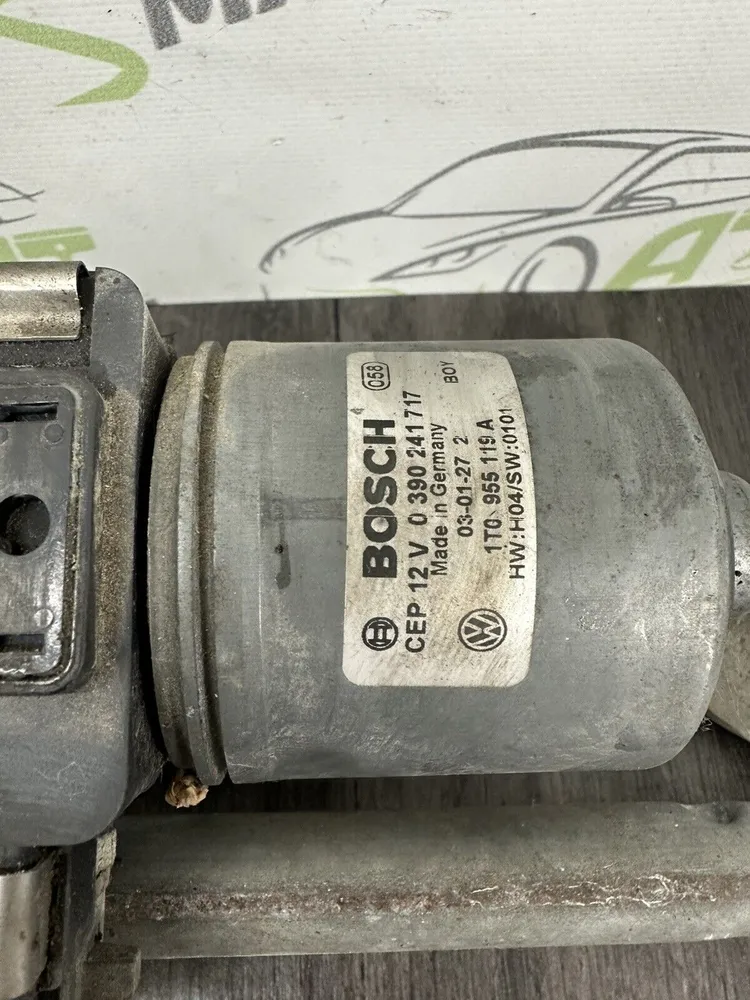 1T0955119A Wischermotor Links Inkl Gestänge Vw Touran 1T 1T0955023C