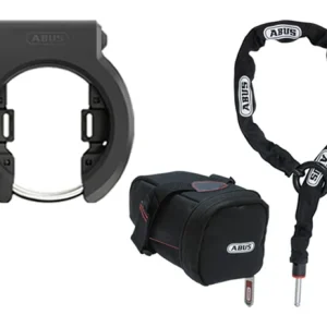 Abus Granit XPlus 6950M NR Abus ohne Halterung & Kette 6KS/100 mit Satteltasche ST5950 schwarz