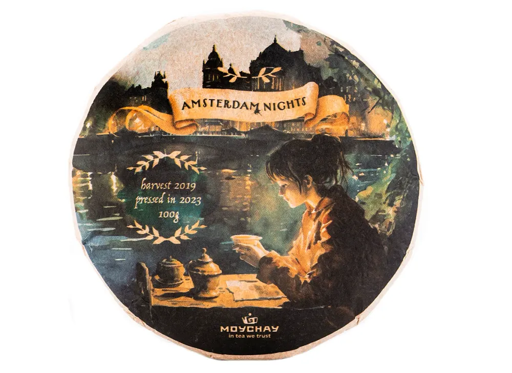 Amsterdam Nights Shu Puer, Moychay (Ernte 2019, gepresst 2023) 100g