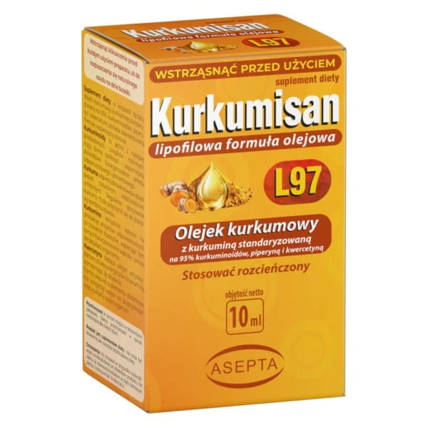 Asepta Kurkumisan L97 10 ml Kurkumaöl