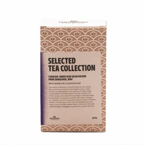 Auf Holzkohle gebackener, gereifter Qilan Oolong aus Zhangzhou, 2004, 50 g