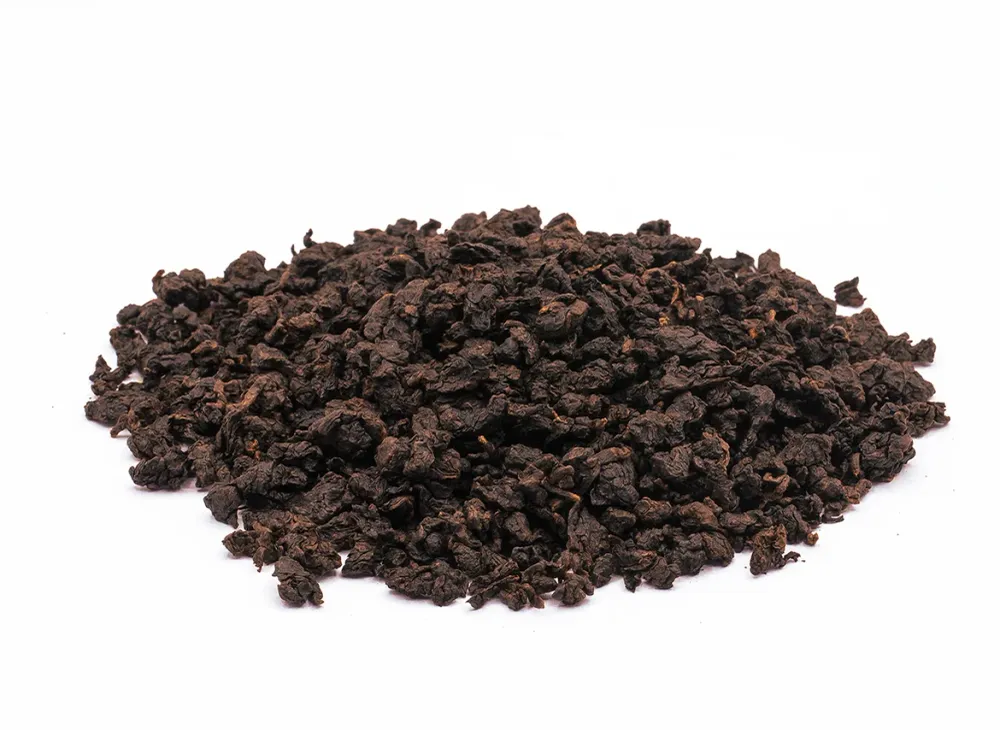 Auf Holzkohle gebackener, gereifter Qilan Oolong aus Zhangzhou, 2004, 50 g