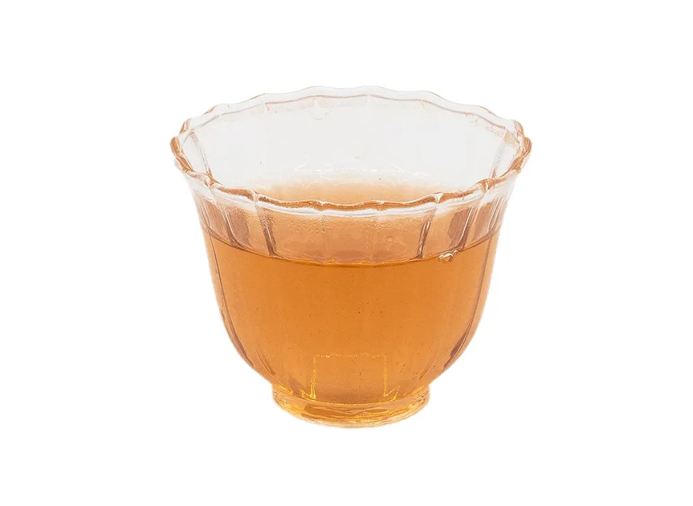 Auf Holzkohle gebackener, gereifter Qilan Oolong aus Zhangzhou, 2004, 50 g