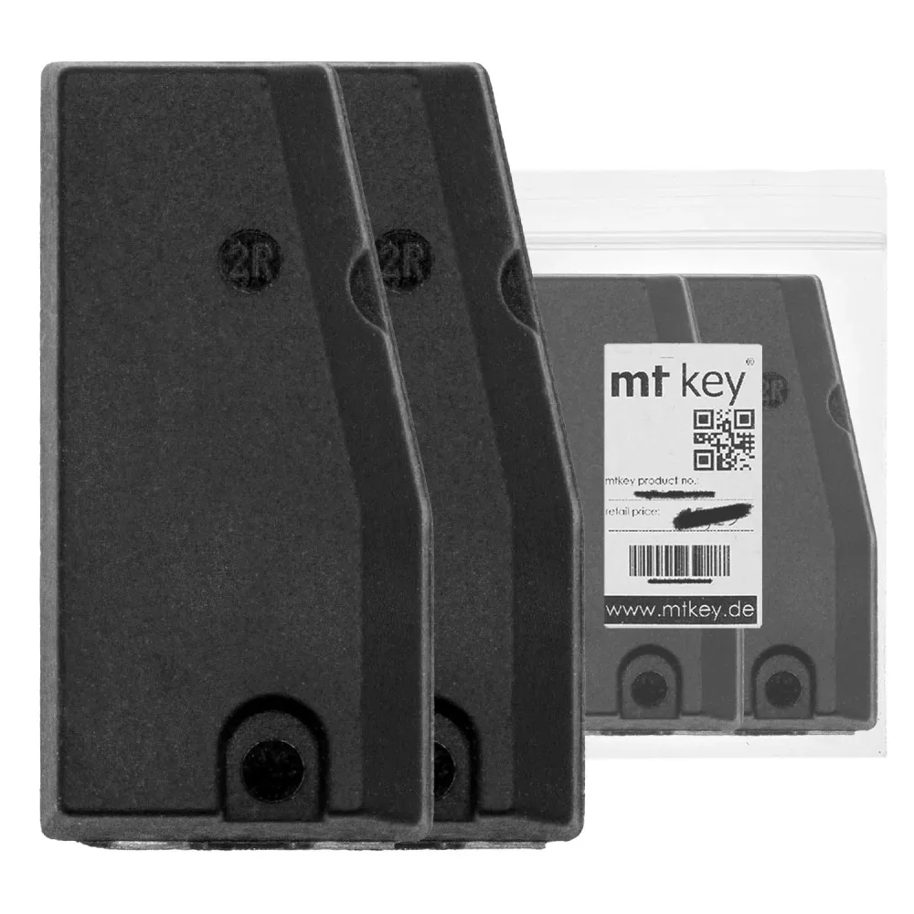 2X Auto Schlüssel Transponder Wegfahrsperre TEXAS CRYPTO (128BIT) / Typ: DST 128BIT / ID74 / Material: Karbon / programmie...