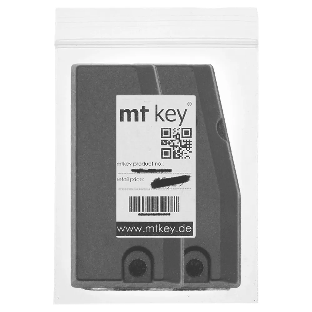 2X Auto Schlüssel Transponder Wegfahrsperre TEXAS CRYPTO (128BIT) / Typ: DST 128BIT / ID74 / Material: Karbon / programmie...