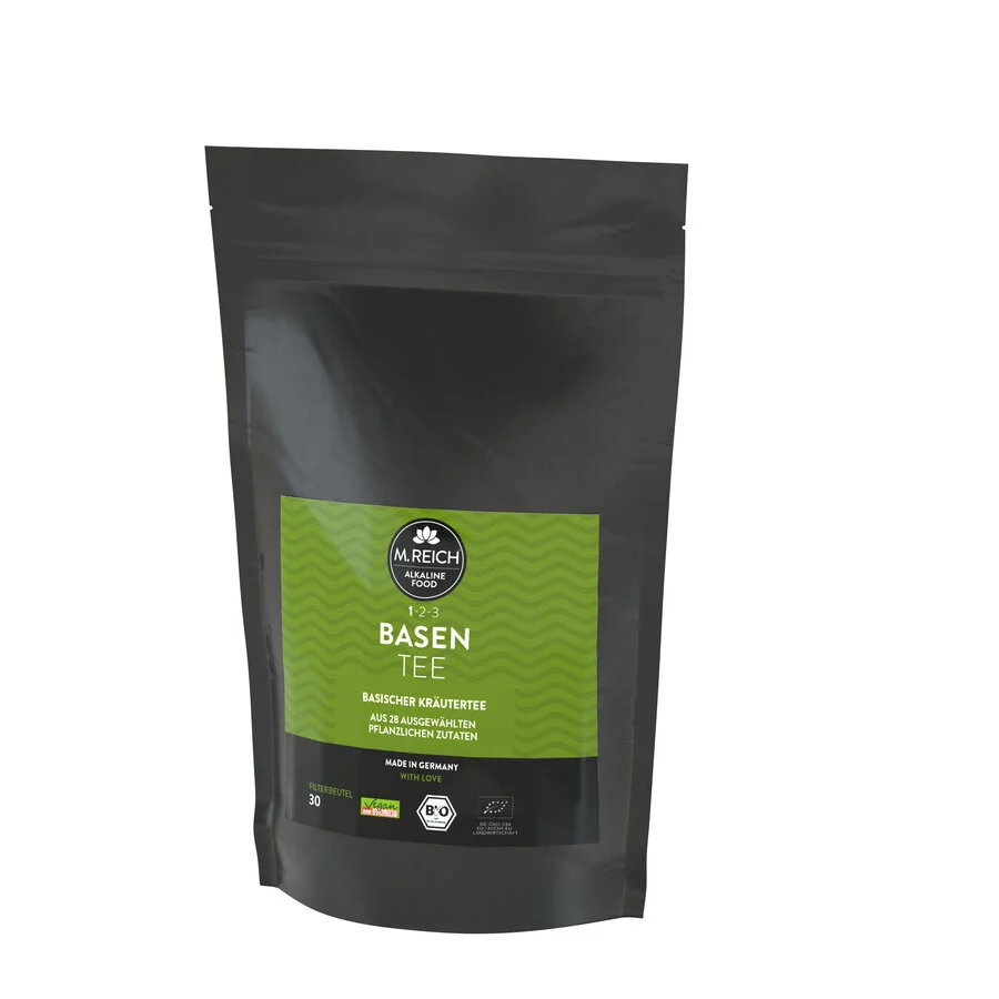 Basen Tee Basischer Kräutertee Filterbeutel 45g M. Reich
