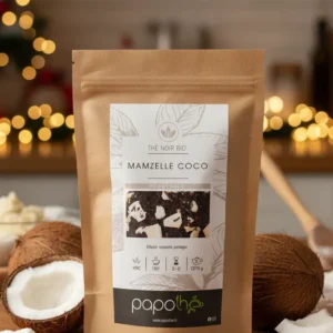 Bio-Schwarztee-Kokosnuss (Mamzelle Coco)