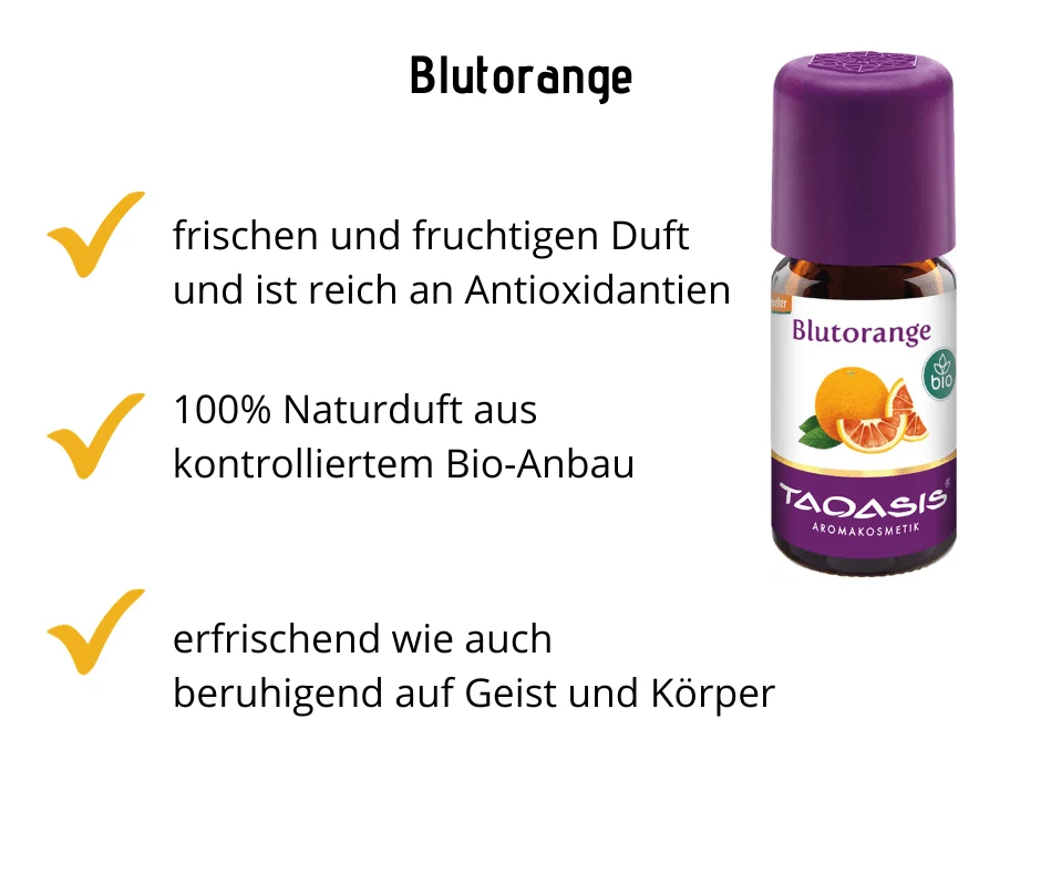 Blutorange, Bio Naturduft 100%
