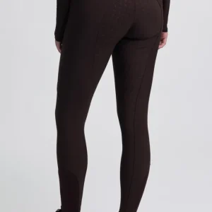 Brilliance Damen Reithose mit Vollbesatz Espresso 42