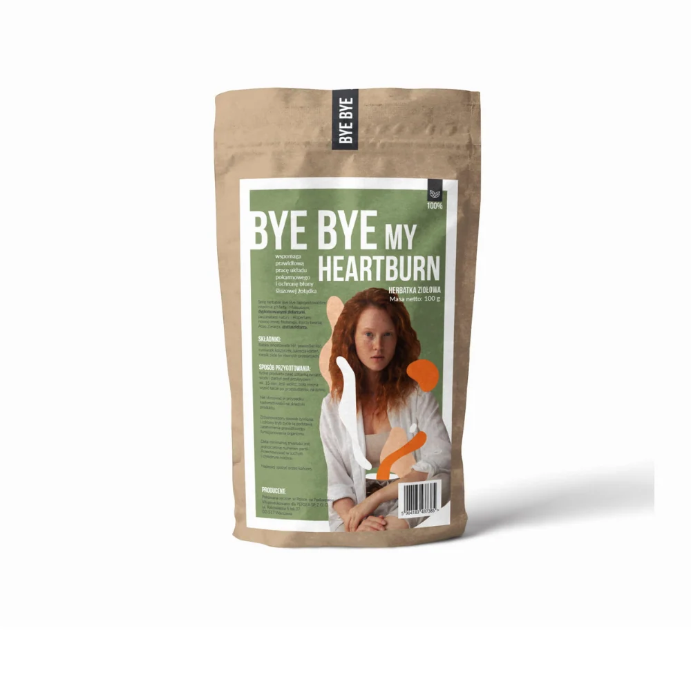 BYE BYE mein Sodbrennen Tee 100g (Sodbrennen, Reflux, Rebound)