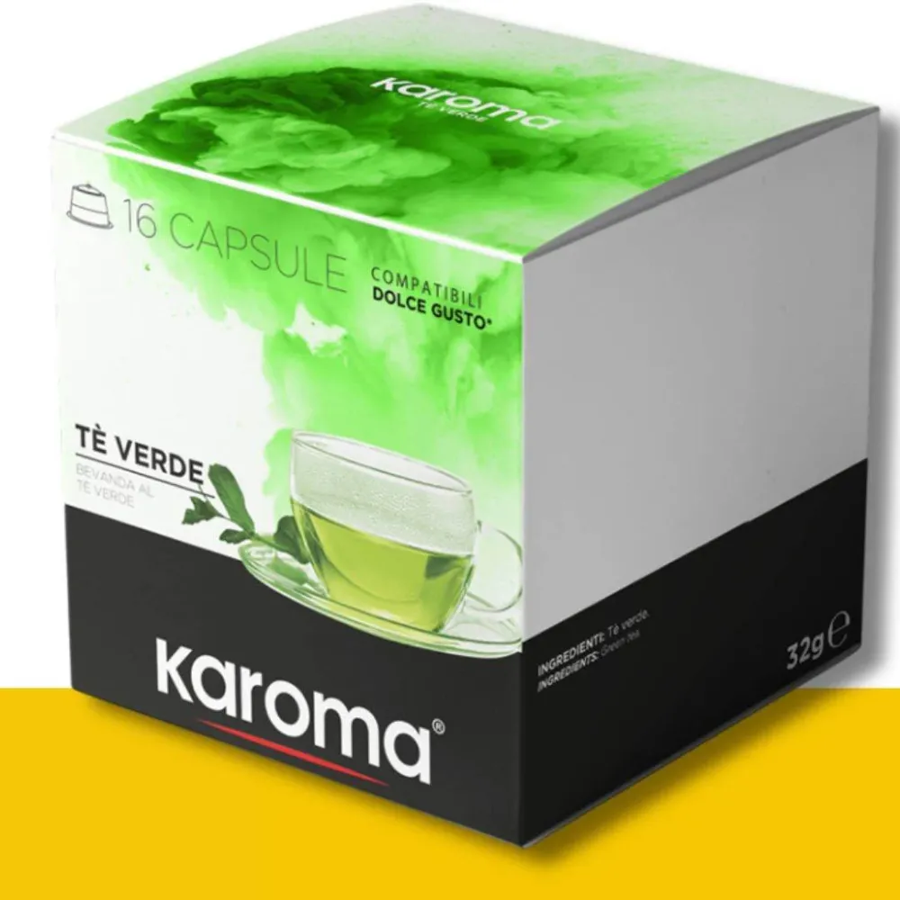 16 Capsule Dolce Gusto Karoma Tè Verde