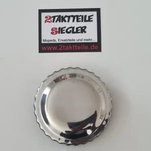 Chrom Tankdeckel 40 mm Hercules K50 RL MK Sportbike Kreidler Florett RS Zündapp KS 50 wie Cawi