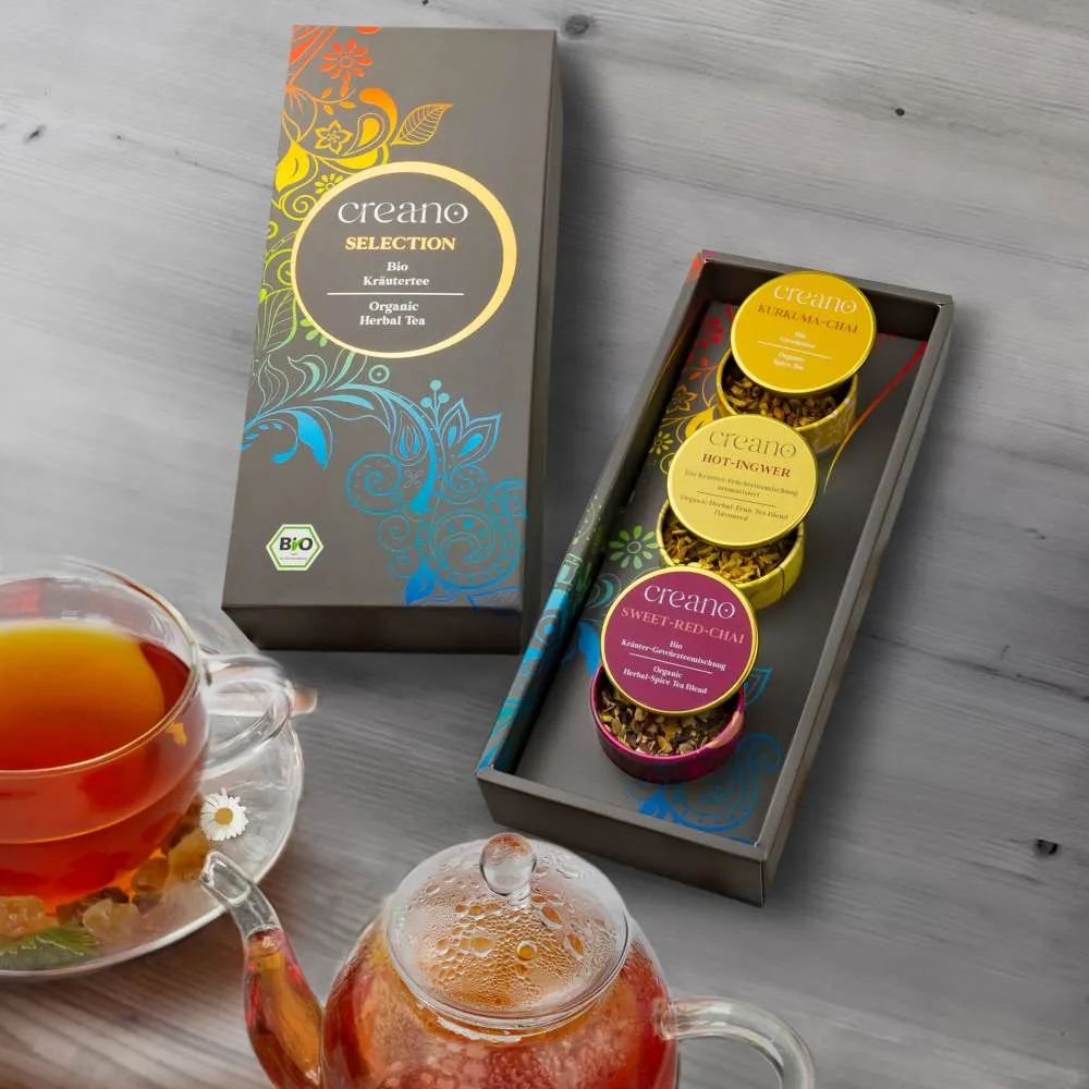 Creano Bio-Tee-Set Spicy 3er Dose