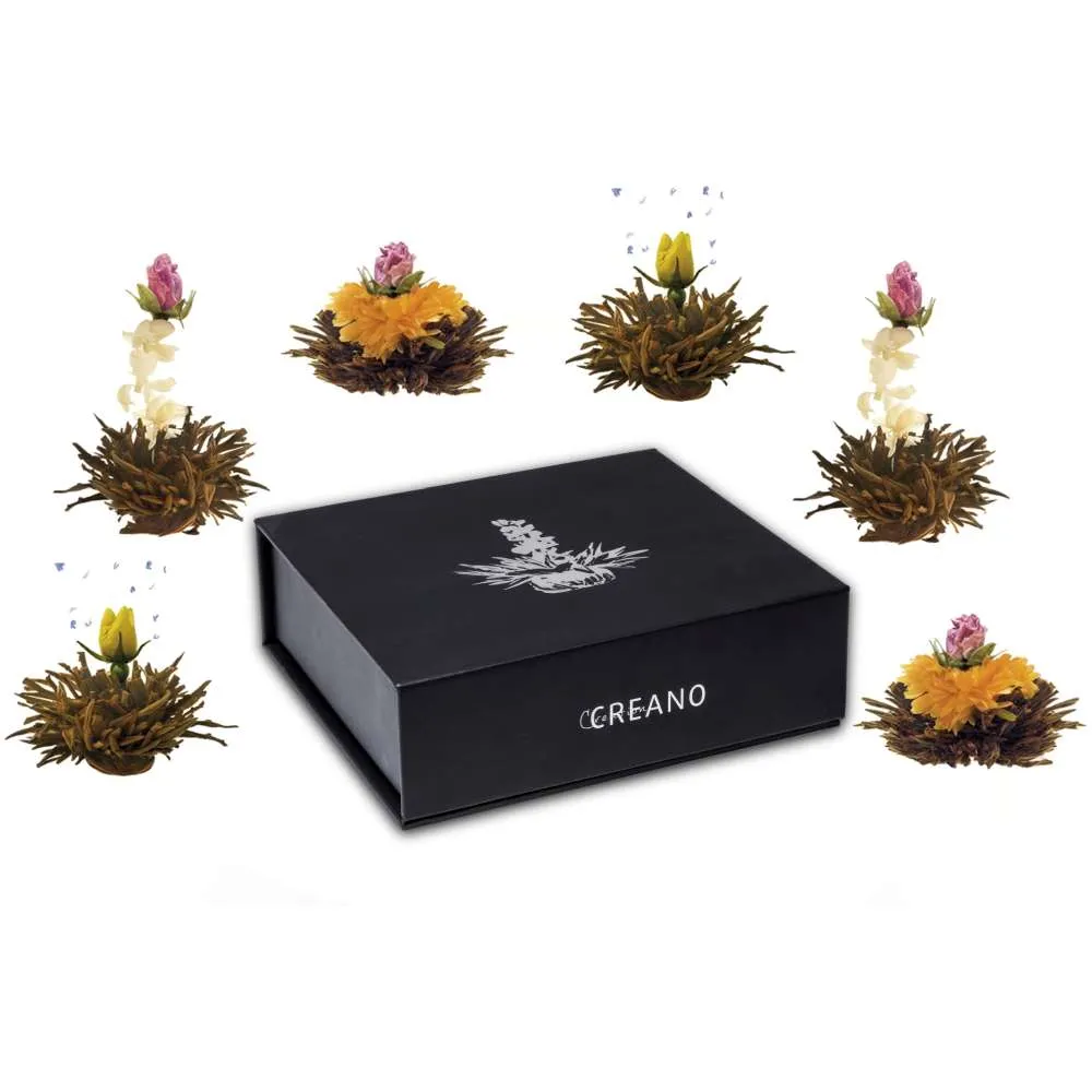 Creano Magnetbox 6er ErblühTee Schwarztee