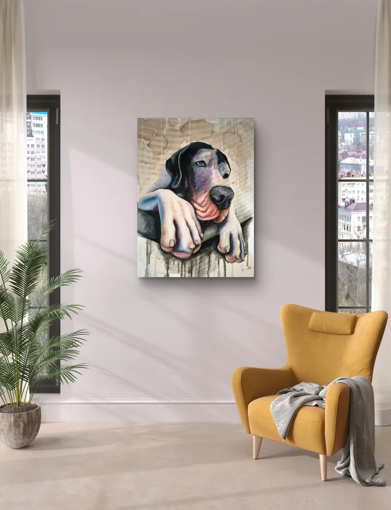 Das sind mal große Pfoten