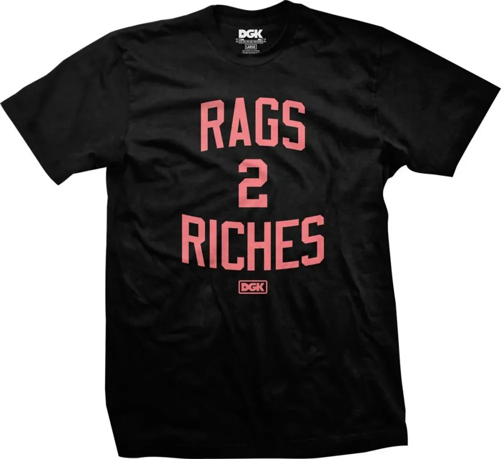 DGK Riches Tee Black
