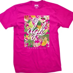 DGK Tranquilize Tee Hot Pink