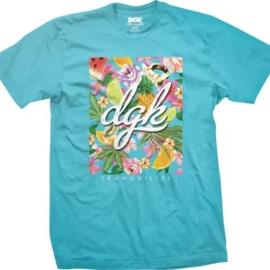DGK Tranquilize Tee Pacific Blue