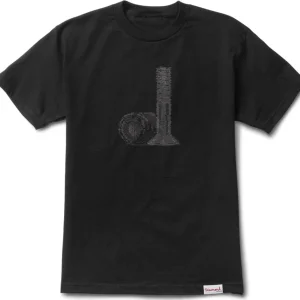 Diamond Code Bolt Tee Black
