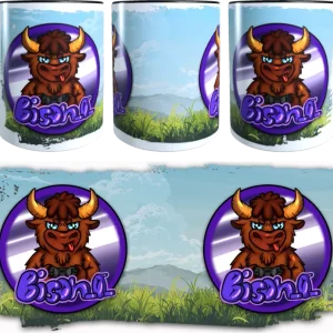 Die BISON_0_ Tasse Wiese