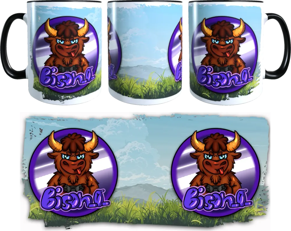 Die BISON_0_ Tasse Wiese