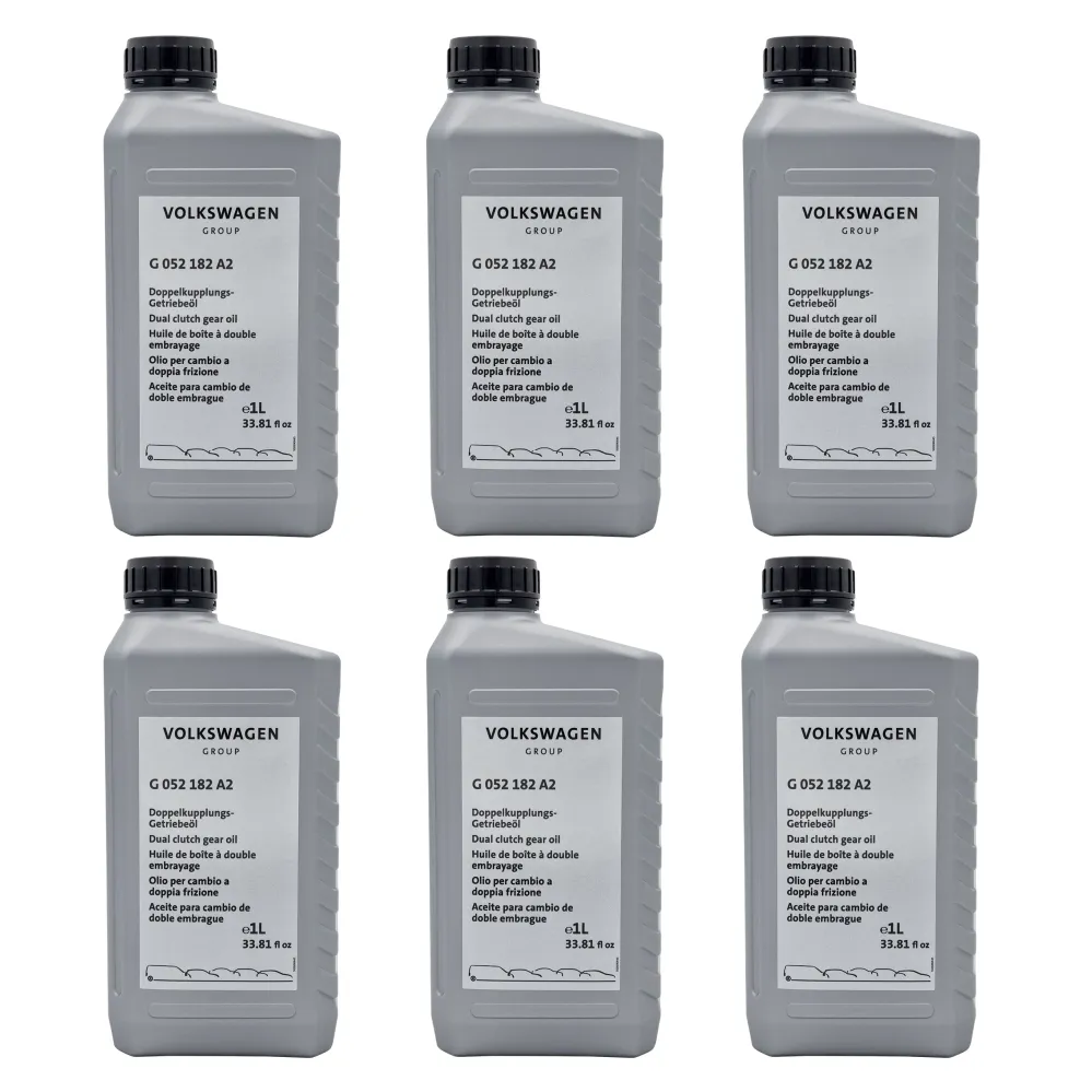 VW DSG Öl G052182A2, 6 Liter Doppelkupplungs-Getriebeöl, Automatikgetriebeöl