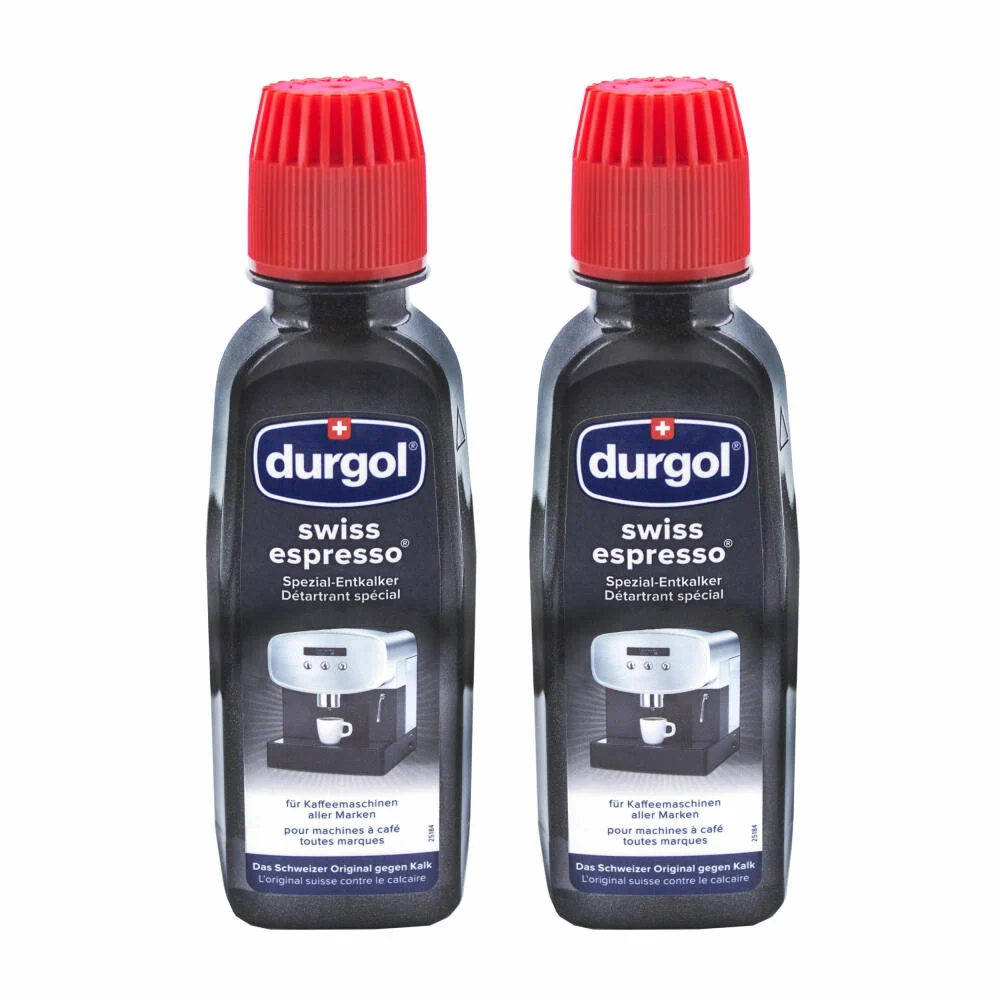 Durgol Swiss Espresso Spezial-Entkalker, 5 Packungen, 10 x 125ml