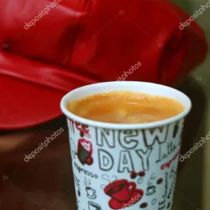 Einweg-Espresso-Papiergläser 100 ml – 50 Stück