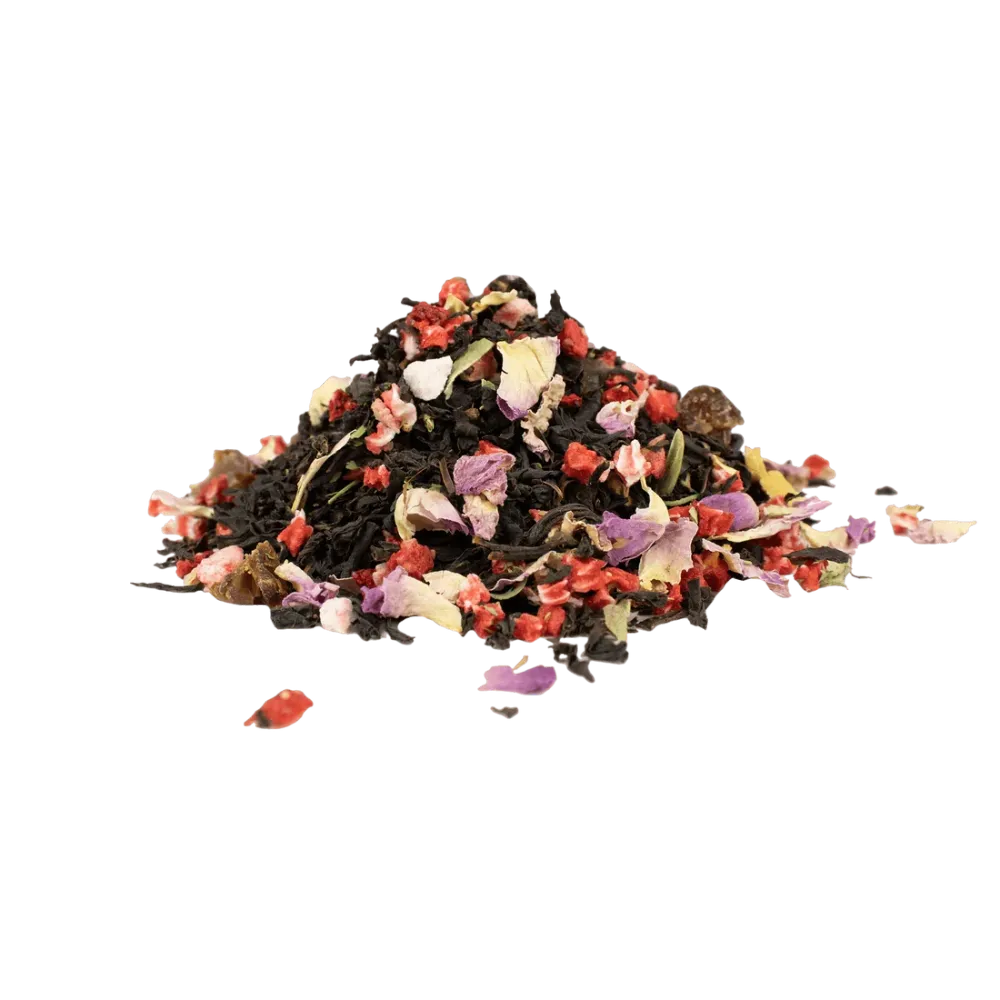 Erdbeere Vanille / BIO Schwarztee