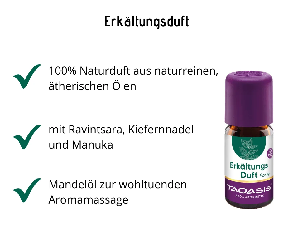 Erkältungsduft Forte Bio Naturduft 100%