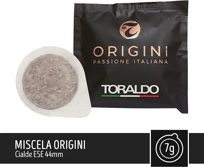 50 ESE-Pads 44 mm Toraldo Coffee Blend Origins