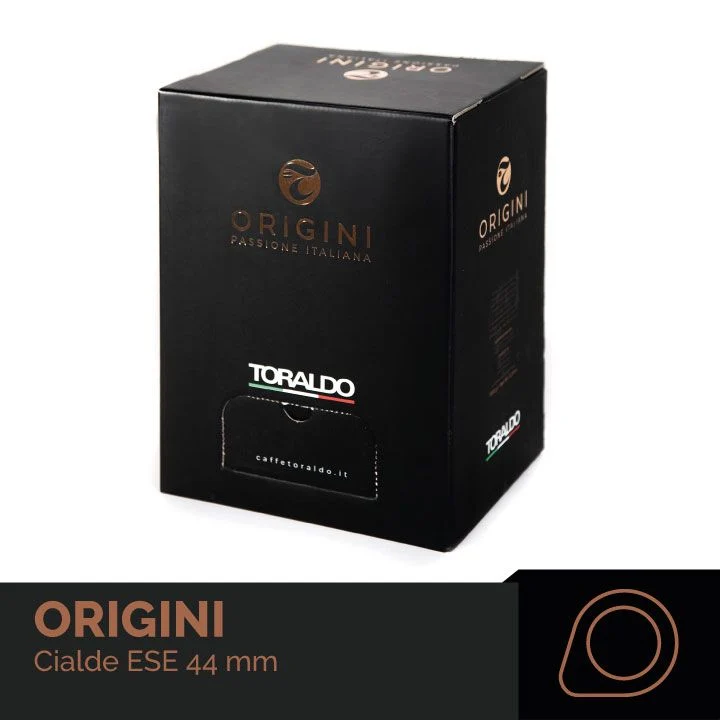 50 ESE-Pads 44 mm Toraldo Coffee Blend Origins