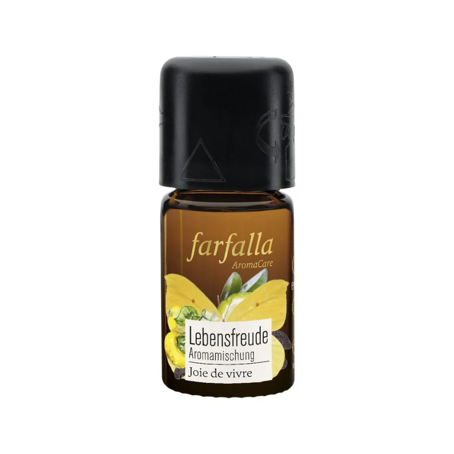 Farfalla Lebensfreude, Bergamotte, Lebensfreude Aromamischung Bio 5ml