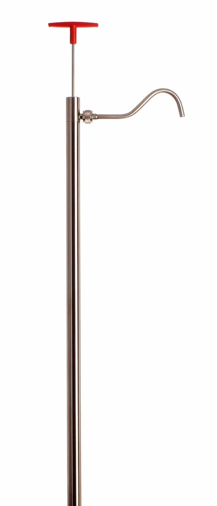 Fasspumpe für brennbare Flüssigkeiten, Bogen, Eintauchtiefe 570mm, EX Schutzzone 0