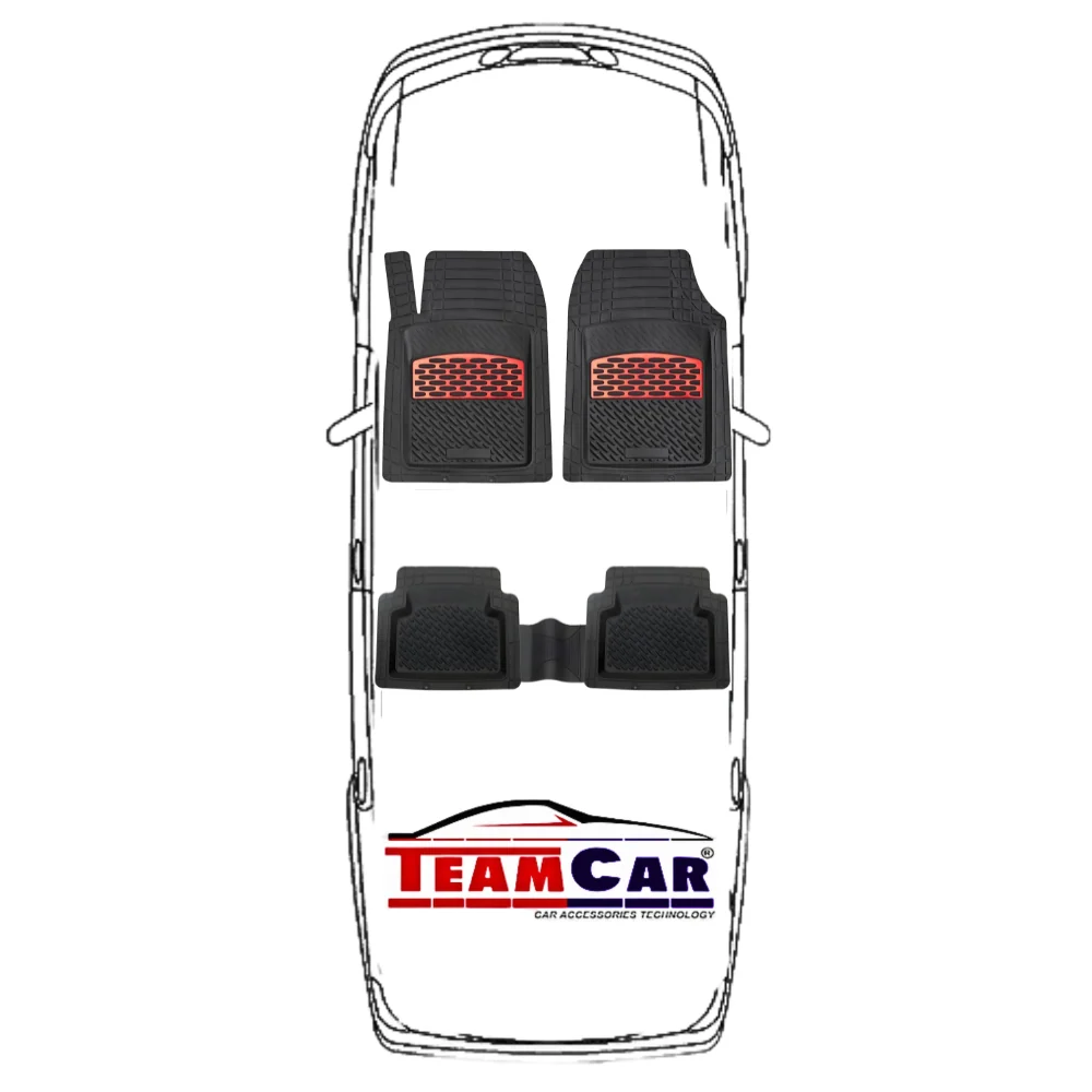 Fiat Giga Panda rote Automatten