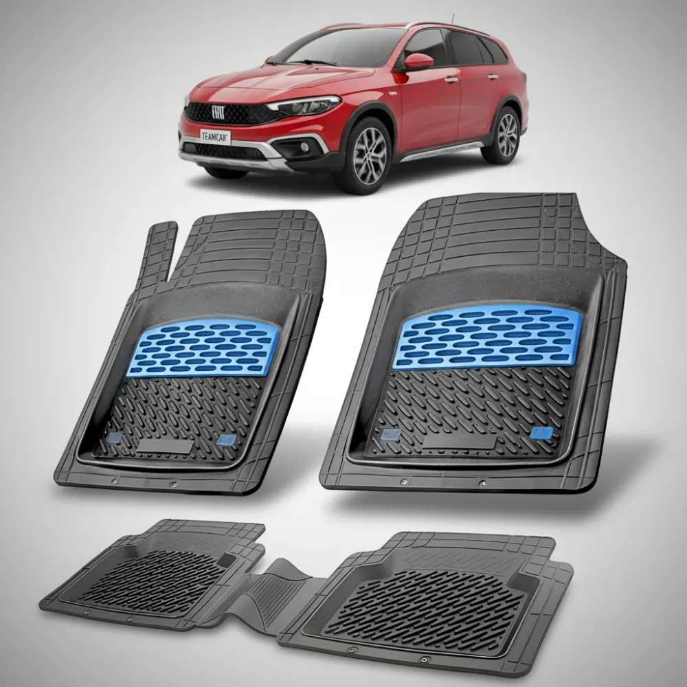 Fiat Tipo kompatible Fußmatten für Egea Cross Wagon 2021–2026 | Blau
