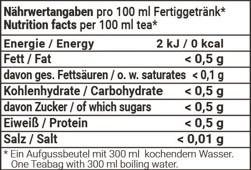 Floragold Bio Nebeltee China 45g