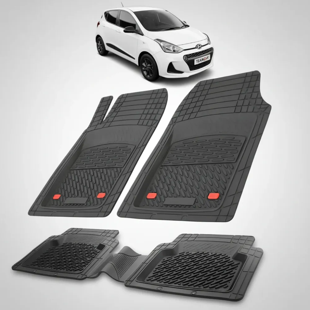 Fußmatten für Hyundai i10 (2016–2019) – Gummifußmatten – Blau