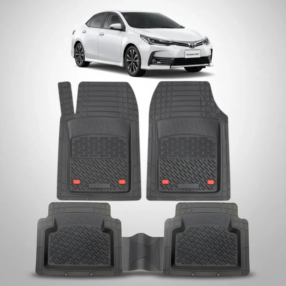 Fußmatten für Toyota Corolla E170 Limousine (2013–2019) | Schwarz