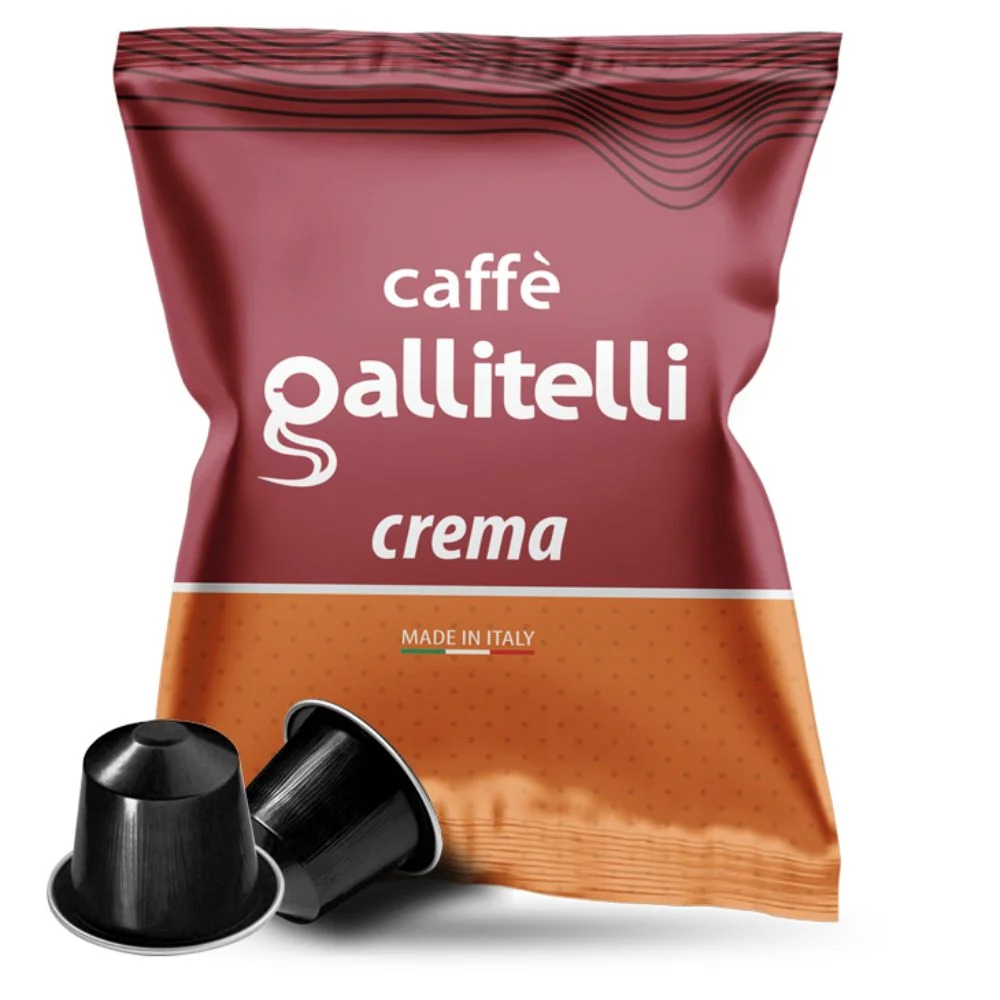 Gallitelli Caffè Crema – Nespresso-kompatible Kapseln
