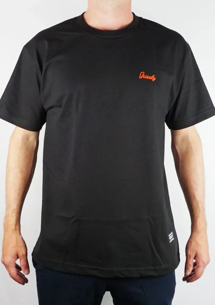 Grizzly Coastal Clique Tee Black