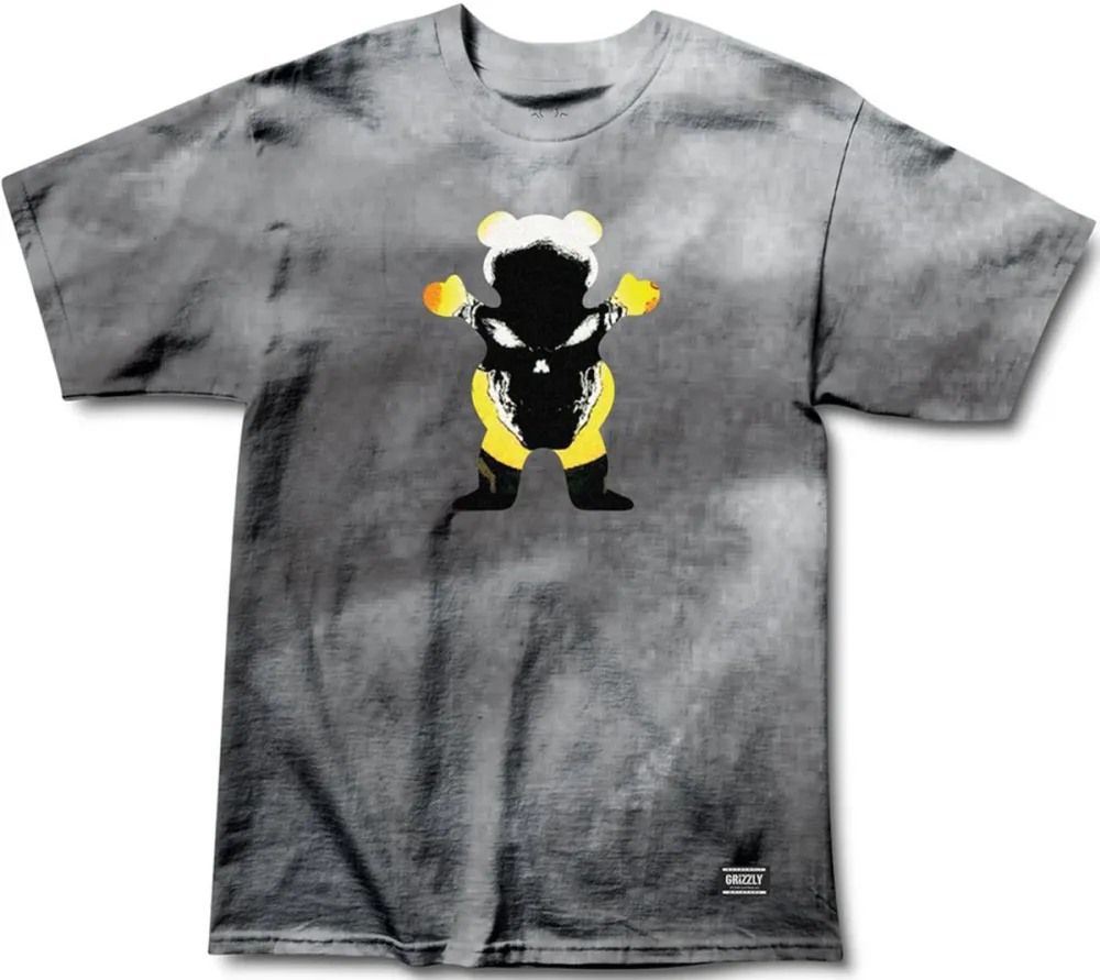 Grizzly X Ghost Rider Tee Tie Dye