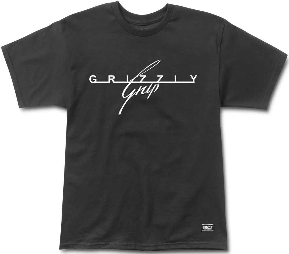 Grizzly Streamline Tee Black
