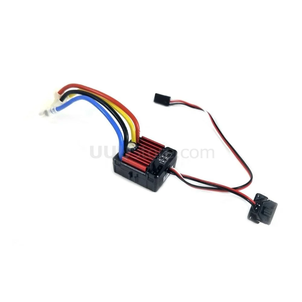HobbyWing QuicRun Brushed 1060 60A Elektronischer Geschwindigkeitsregler ESC 1060 mit Schaltmodus BEC für 1:10 RC-Car