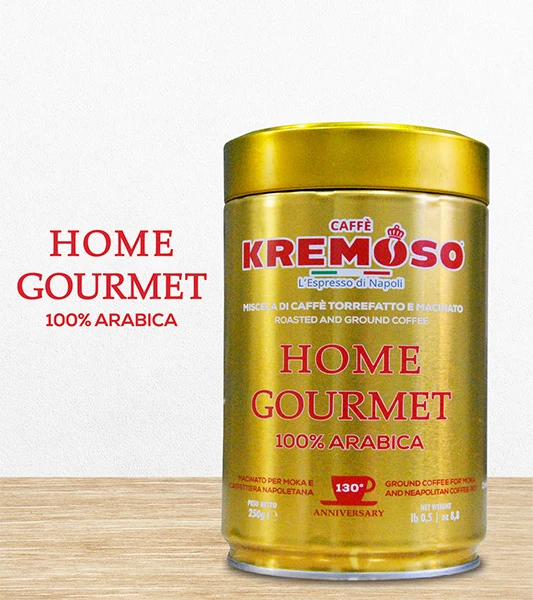 Home Gourmet 100 % Arabica gemahlener Kaffee, 250 g Dose