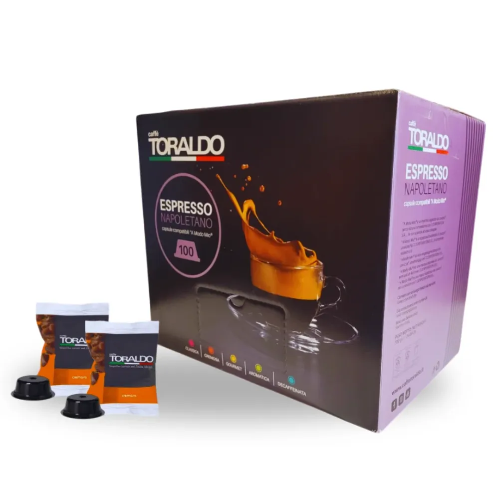 Kaffee Toraldo cremosa 100 espresso-kapsel modo mio