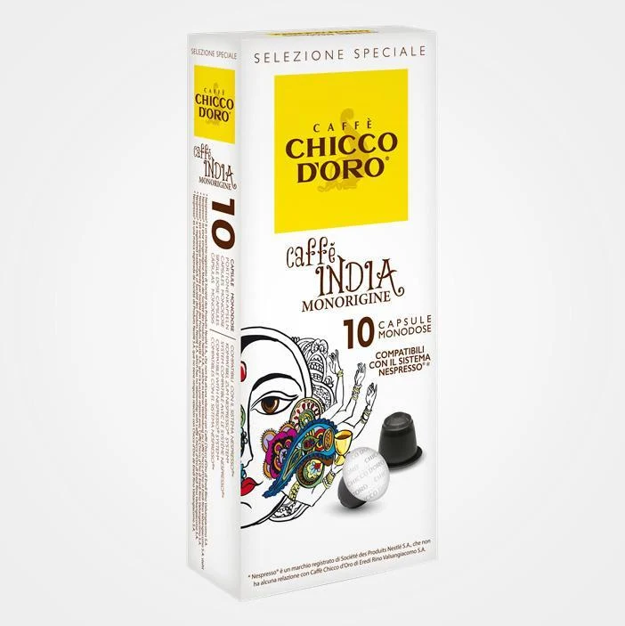Kaffeekapseln Nespresso * kompatibel Indien 10 Kapseln