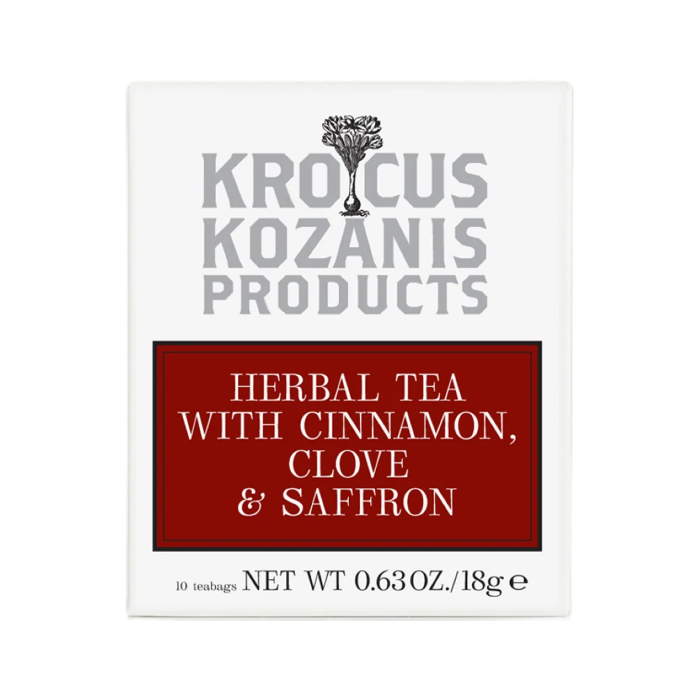 Kräutertee mit Zimt, Nelke, Safran "Krocus Kozani" 18g